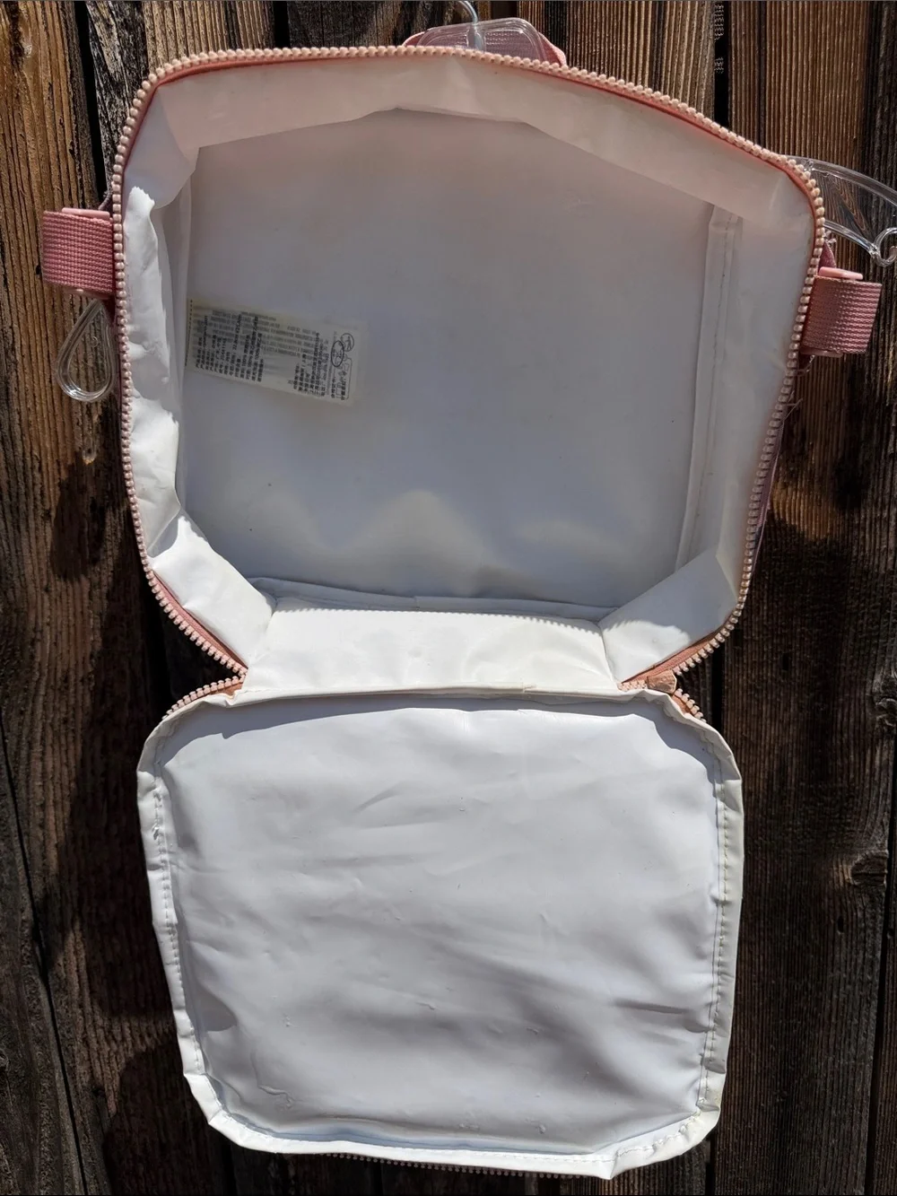Abercrombie & Fitch Pink Floral Daypack Backpack